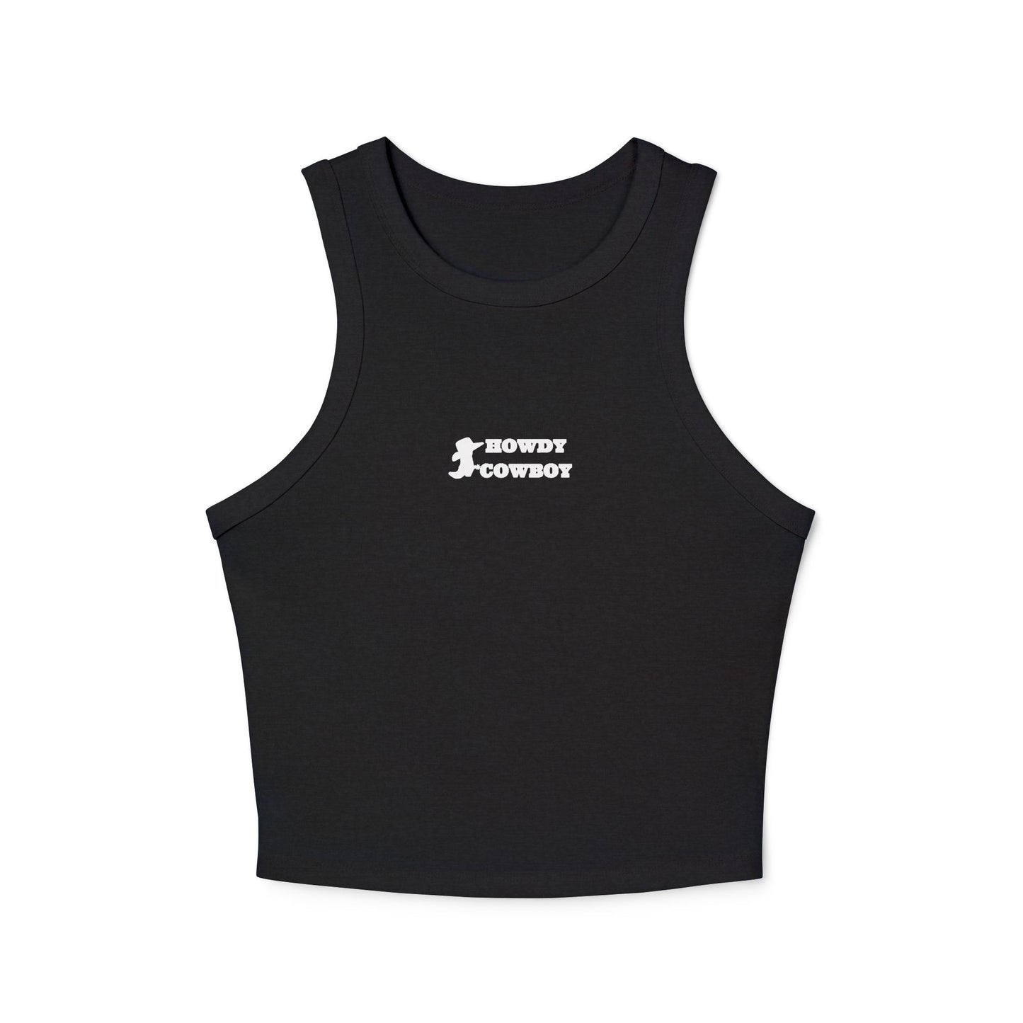 Howdy Cowboy Tank Black